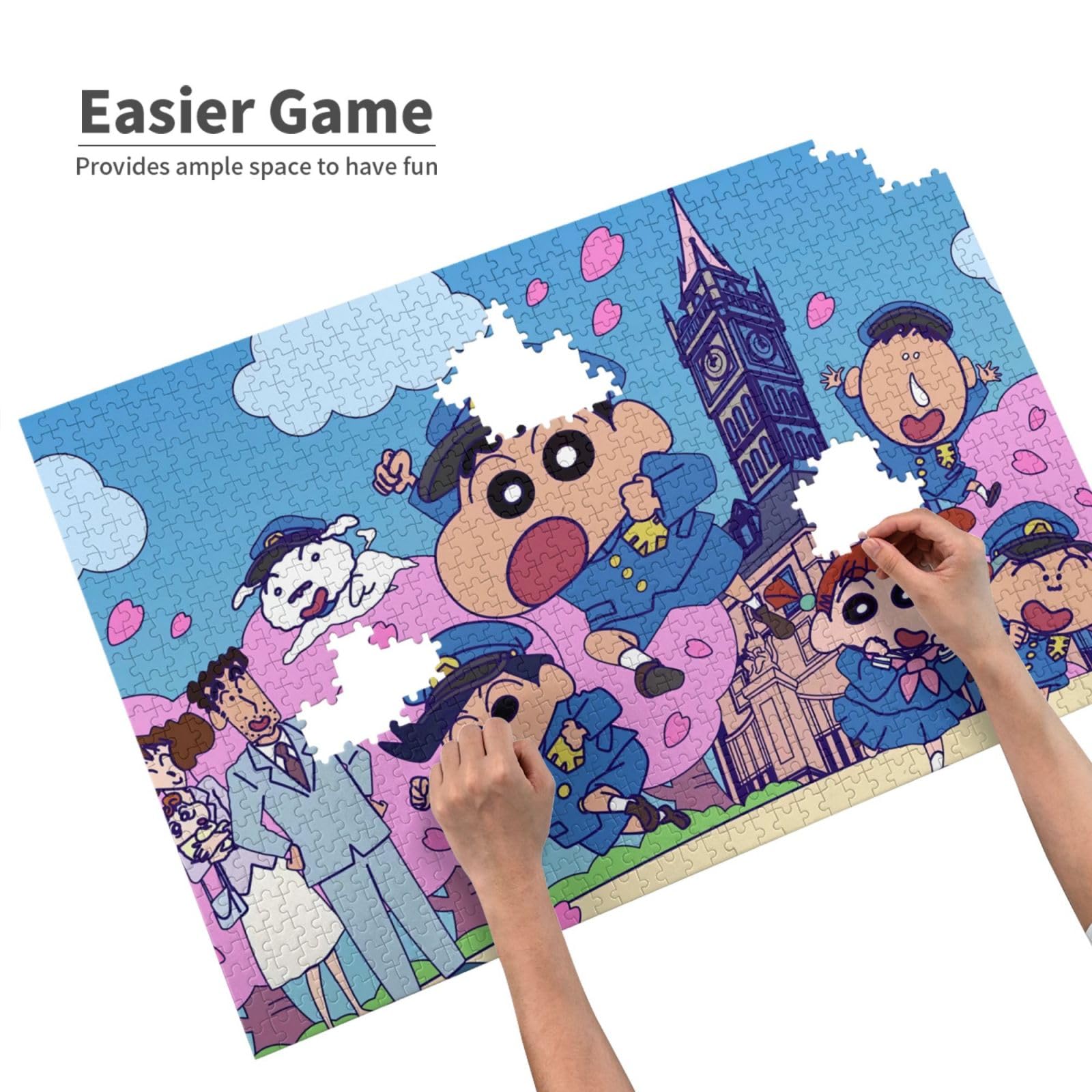 Amazon.co.jp: 1000ピース ジグソーパズル クレヨンしんちゃん パズル