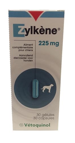 ZYLKENE Boîte de 30 gélules Vetoquinol - 225 mg - Pour chien