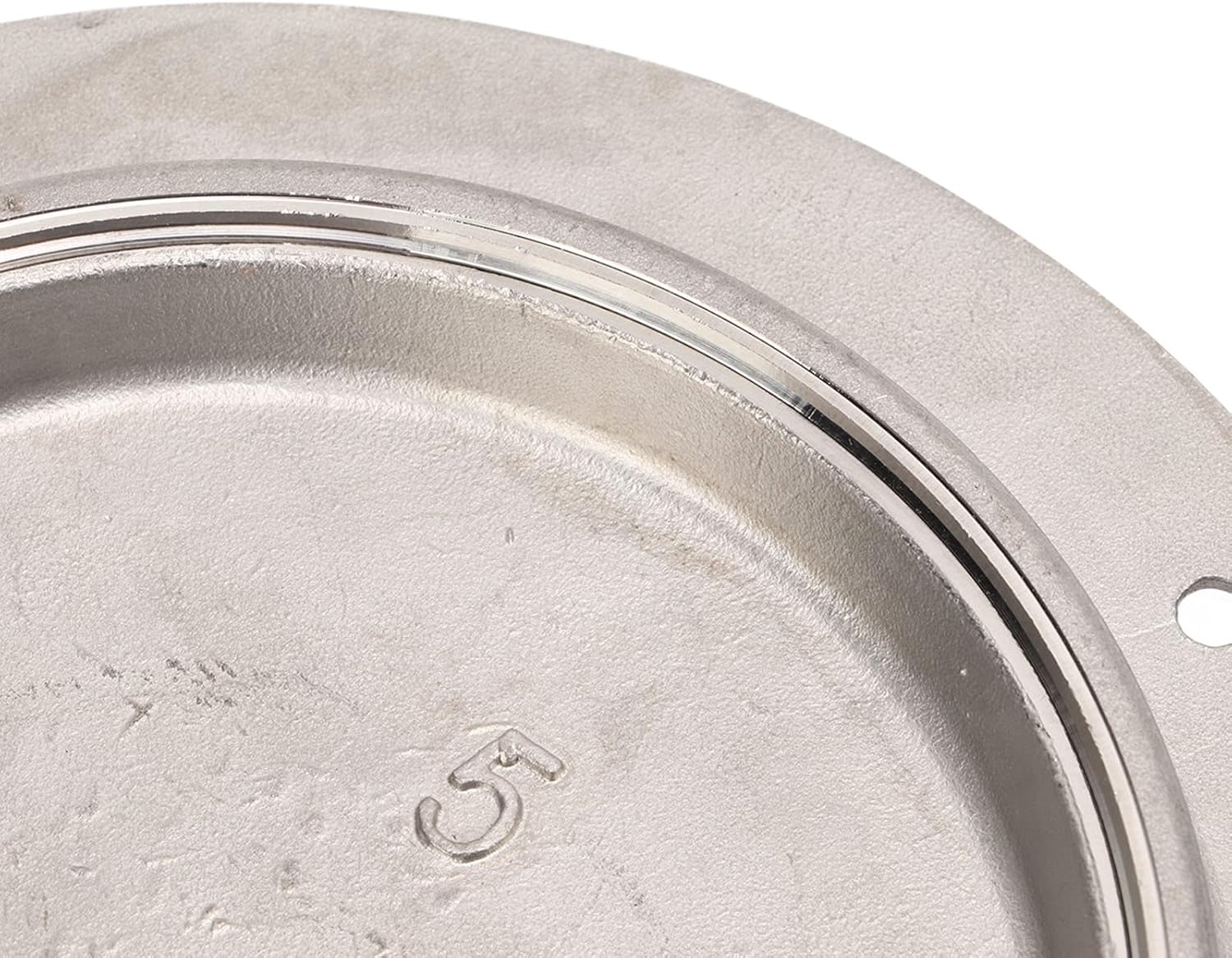 5in Boat Hole Cover, 316 Stainless Steel Inspection Deck Plate Round for Ship, for Various Boats, Easy to Install