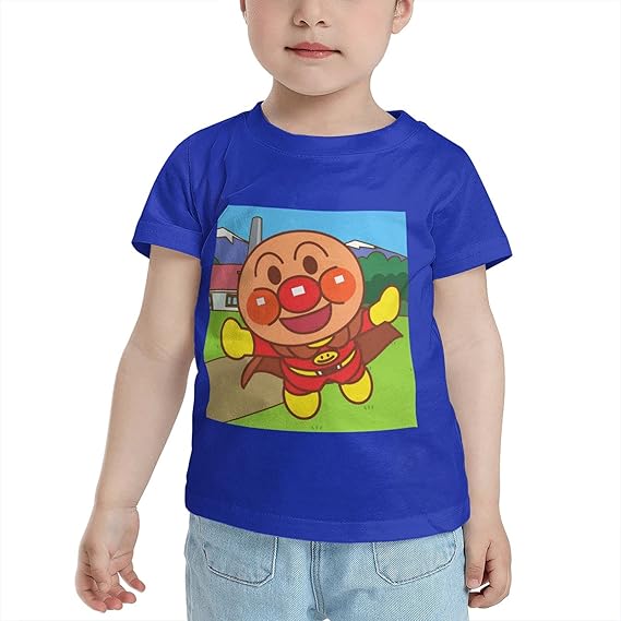 Amazon Co Jp それいけ アンパンマン Tシャツ 子供 キッズ アニメ かわいい プリント 柔らかい 服 半袖 女の子 男の子 男女兼用 衣装 誕生日 イベント プレゼント ファッション