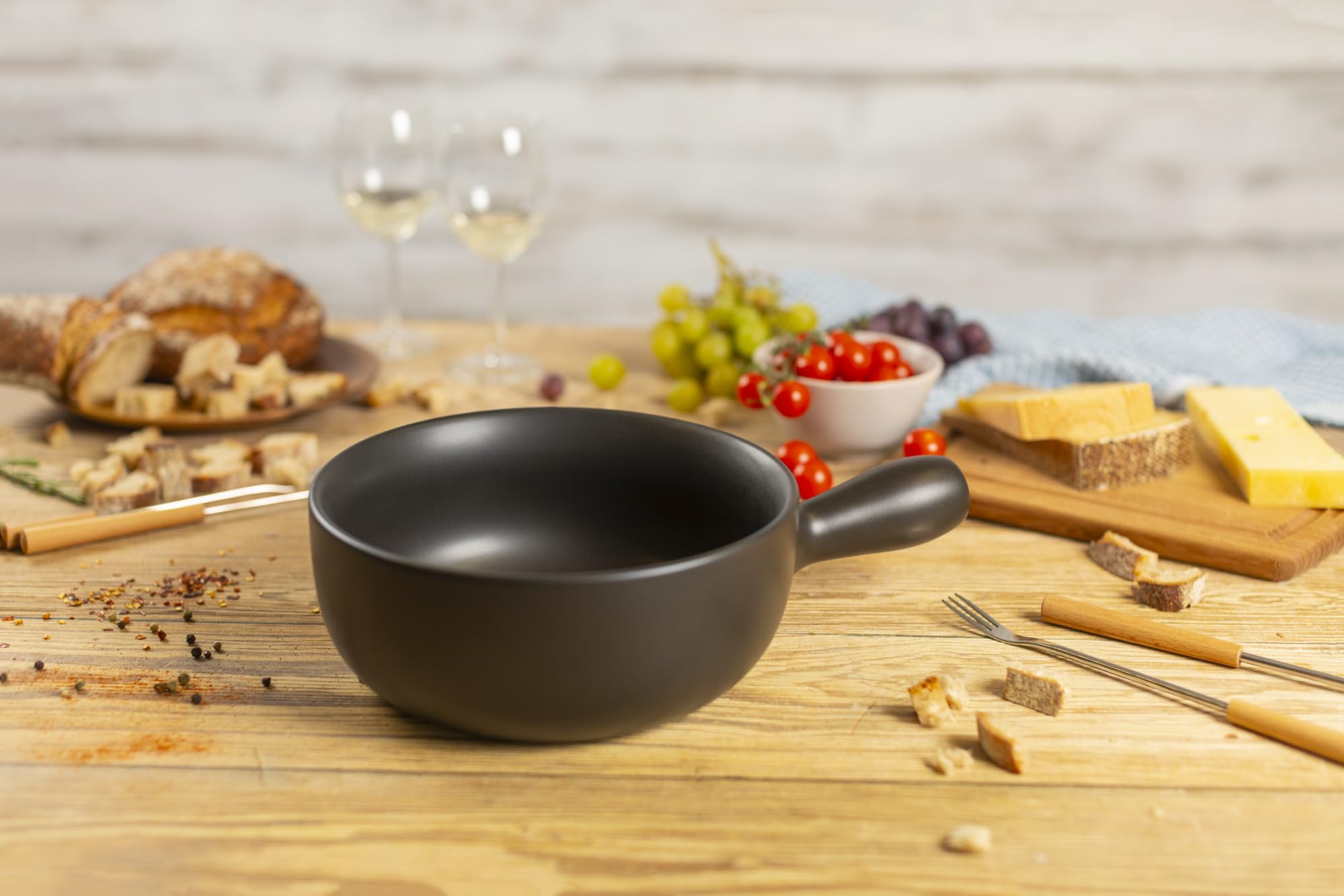 KUHN RIKON 32307 Cheese Fondue Clay
