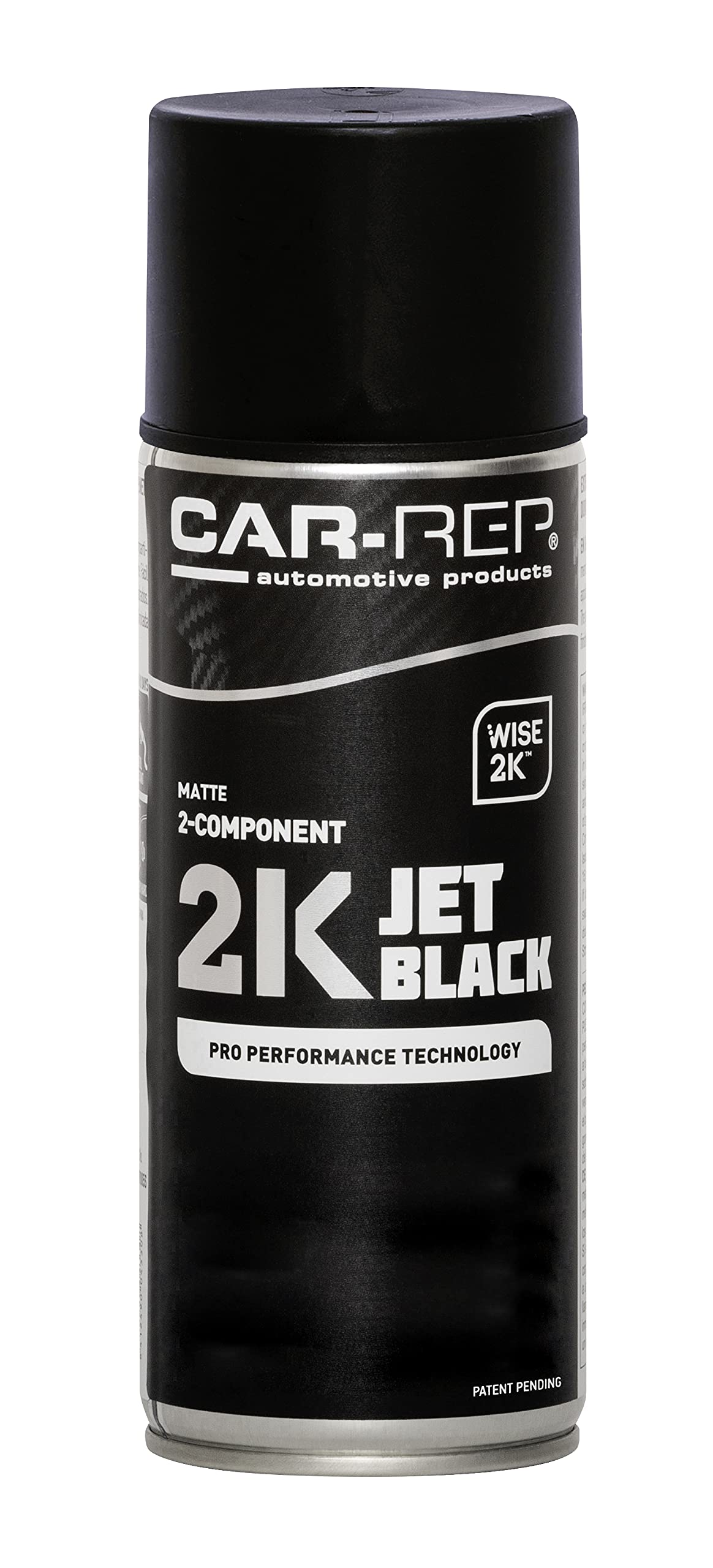 Maston Car-Rep Auto Spray Paint 2K Epoxy Top Coat Jet Black Matt 400ml