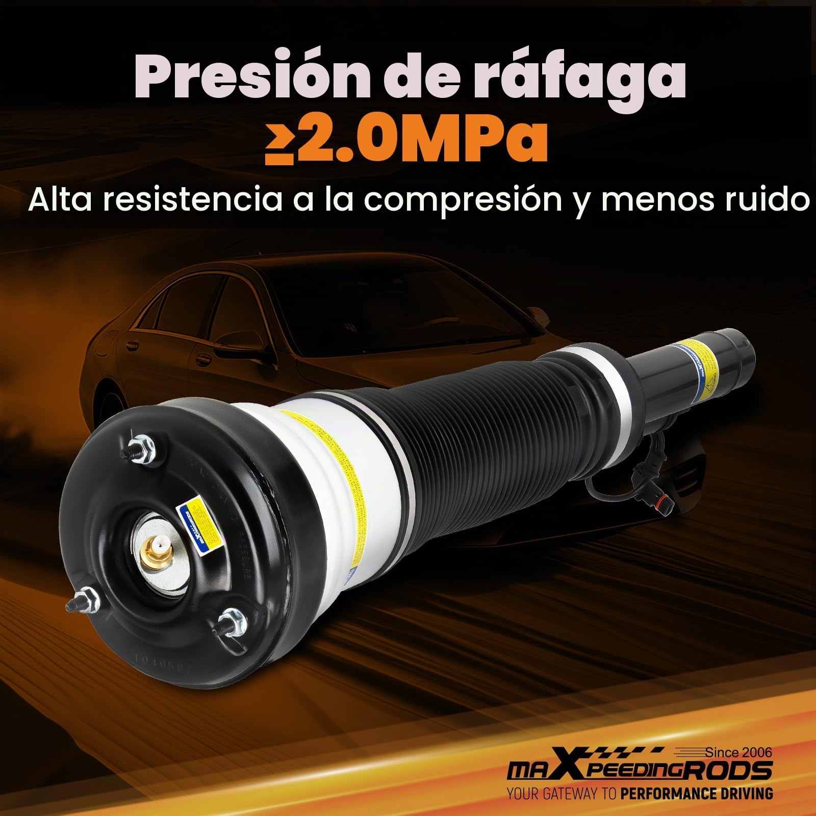 maXpeedingrods 2 amortiguadores delanteros para Mercedes-Benz Clase S W220 2203202438