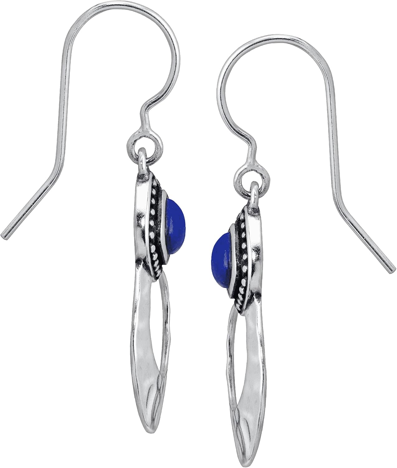 Silpada 'Atacama' Natural Lapis Drop Earrings in Sterling Silver
