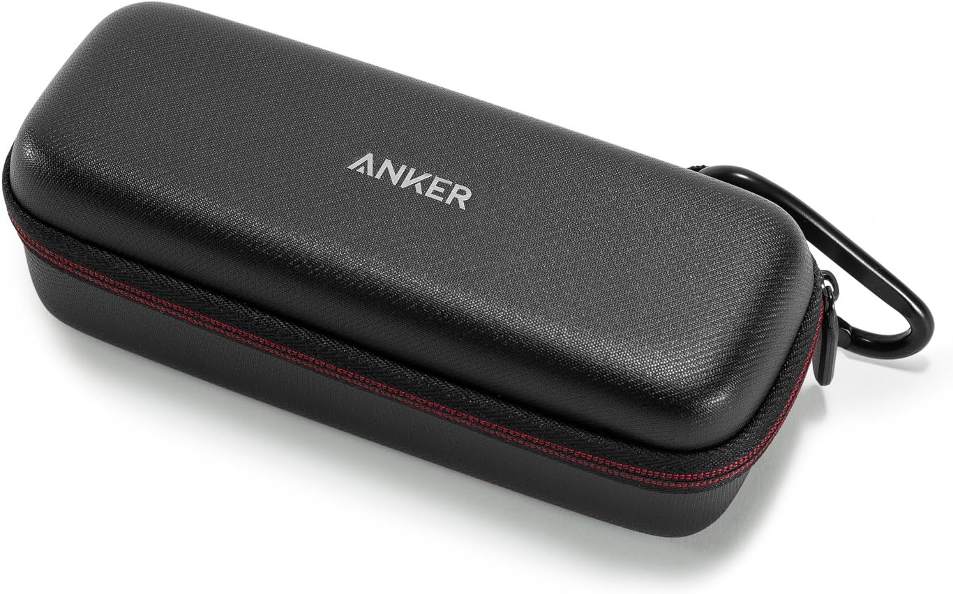 Anker PU Leather Premium SoundCore & SoundCore 2 Official Travel Case Bluetooth Speaker Protection Carry Case