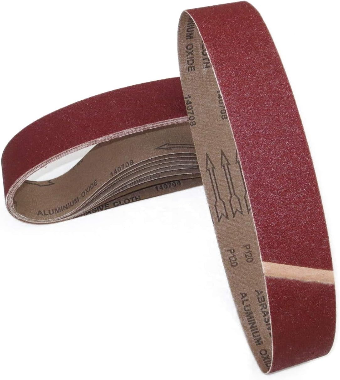 Eckra Sanding Belts 50 x 686 mm P 240 Sanding Belt Sandpaper Emery Paper (10)