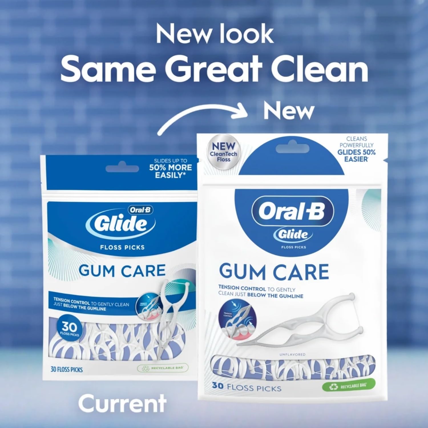 Glide Pro-Health Advanced Floss Picks 30 Ea by Glide
