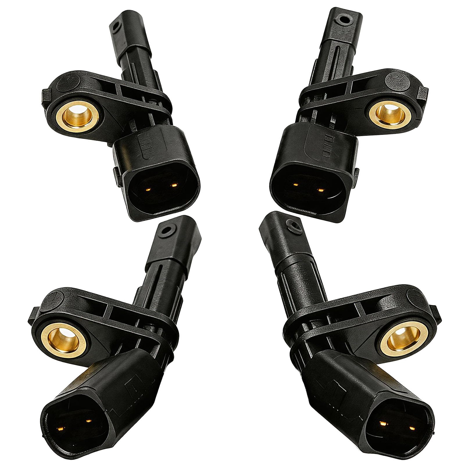 4 sensori ABS (anteriori, posteriori, sinistri, destra), adatti per Golf Mk5, Mk6, Jetta, Passat, Touran, A3, TT, 1K0927807 1K0927808 7H0927803 7H0927804