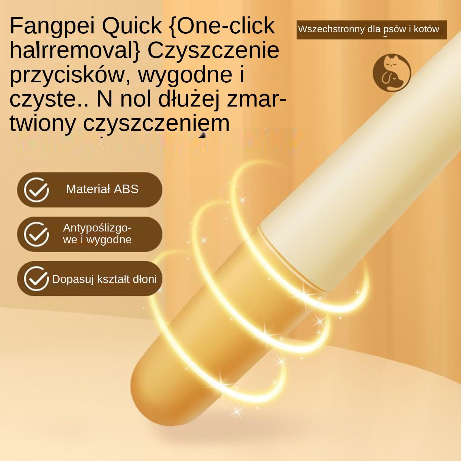 Grzebienie Dla Psów Do Usuwania Ko?tunów I Piel?gnacji Samoczyszcz?ca Szczotka Zmniejszaj?ca Linienie Wielofunkcyjne Narz?dzie Do Piel?gnacji Zwierz?t Z Przeno?nym Designem Do Usuwania W?osów Podc