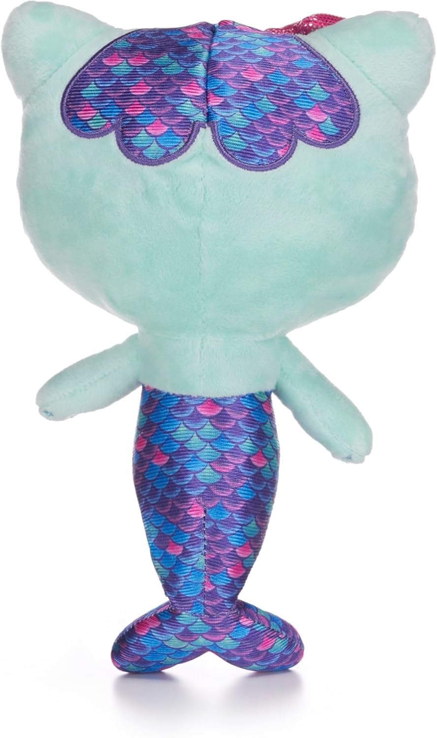 Posh Paws 50104 Gabby's Dollhouse 25cm (10-inches) Mercat Character Soft Plush Toy, Green