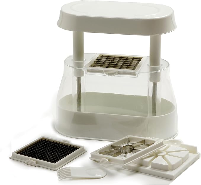 Norpro 846 Multi Chopper with 3 Interchangeable Blades, One Size,