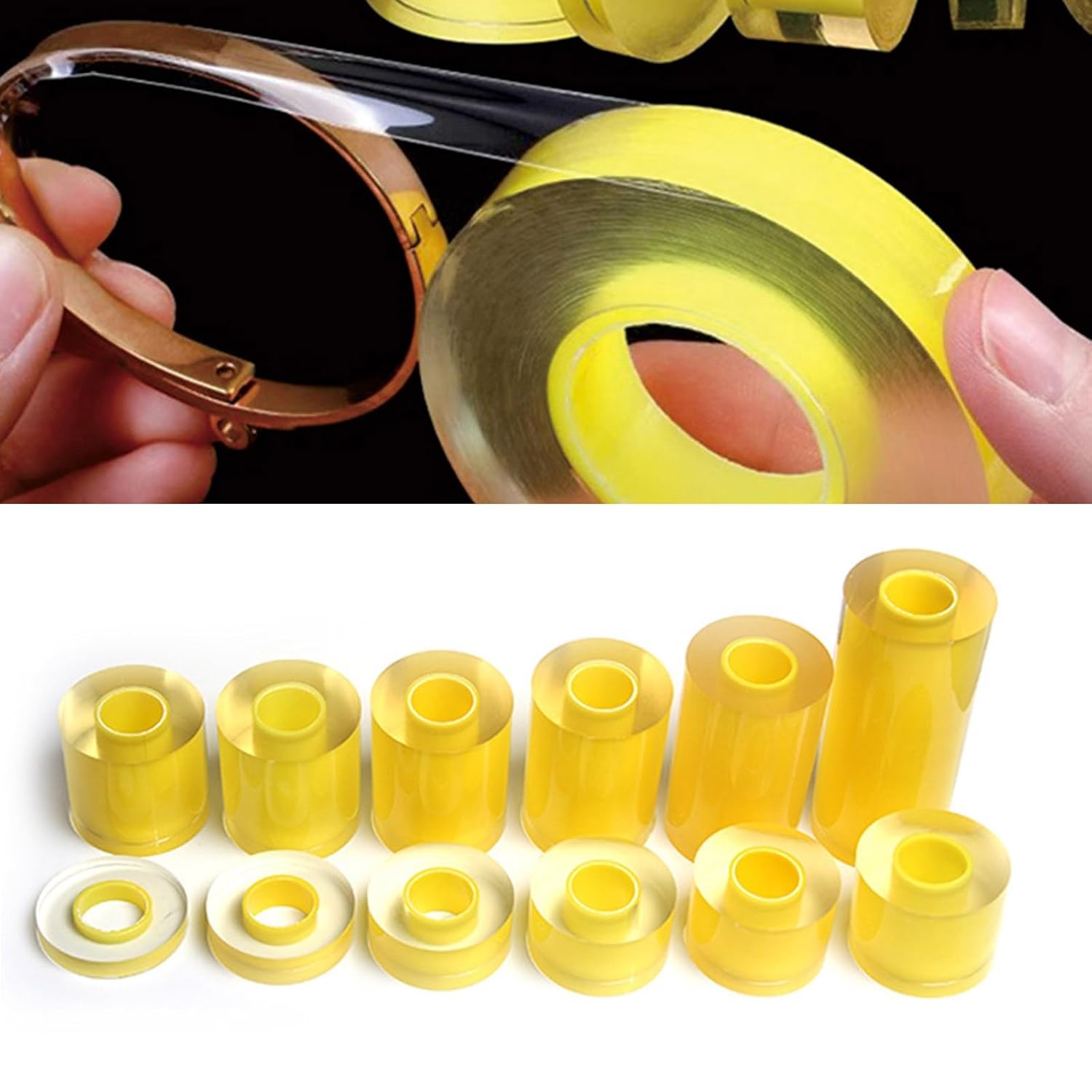 High Transparency Scratch Resistant Easy Peel Protective Film for Metal and Jewelry