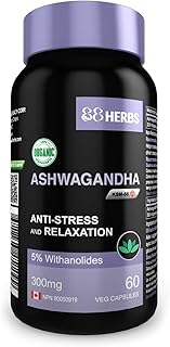 Premium Grade Ashwagandha (KSM-66) – Certified Organic and Non-GMO – 5% Withanolides