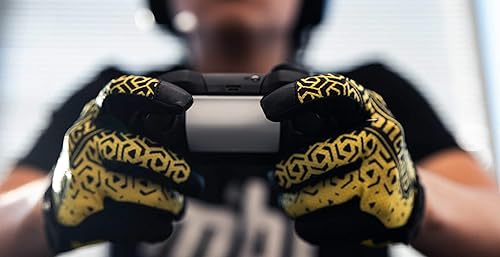 Miniatura 3 de Ironclad Guantes de consola para juegos, ajuste preciso, agarre de rendimiento, compatibles con pantalla táctil, lavables a máquina, (1 par), talla
