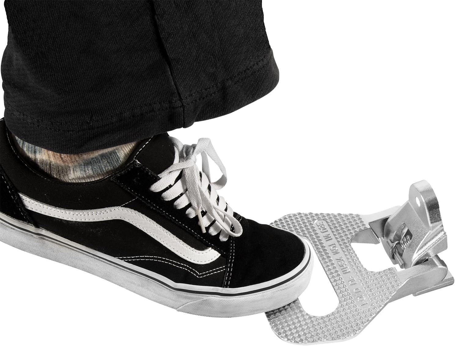 Heavy Duty Folding Truck Step, Folding Foot/Grab Step, Folding Safety Step, Multi-Purpose, Anti-Slip, Fits Trucks, Boat Trailers, Campers, RVs and etc 5236586