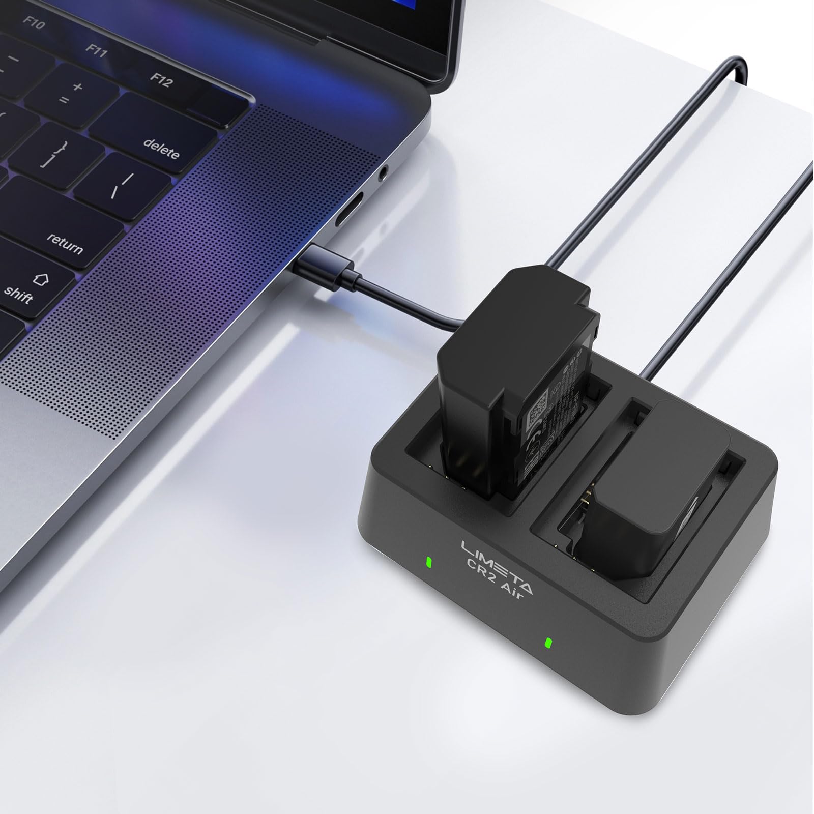 LIMETA CR2Go Schnellladegerät Für Sony Kameras – Powerbank & Ladegerät In Einem, Mit App, Display & 30W USB-C