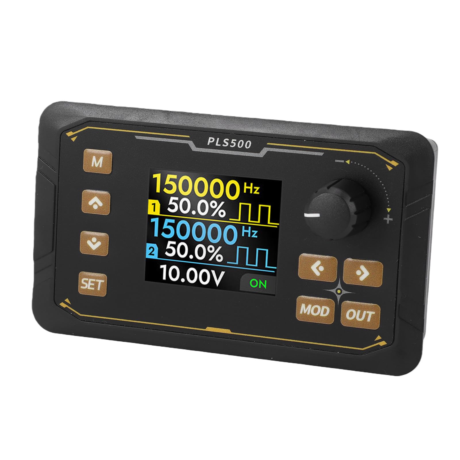 Générateur PWM PLS500 Double Canal Réglable Avec Zone Morte - 1Hz à 500kHz