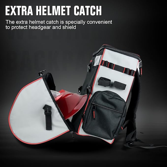 Mochila para herramientas de soldadura TRQWH resistente y con gran capacidad miniatura 3