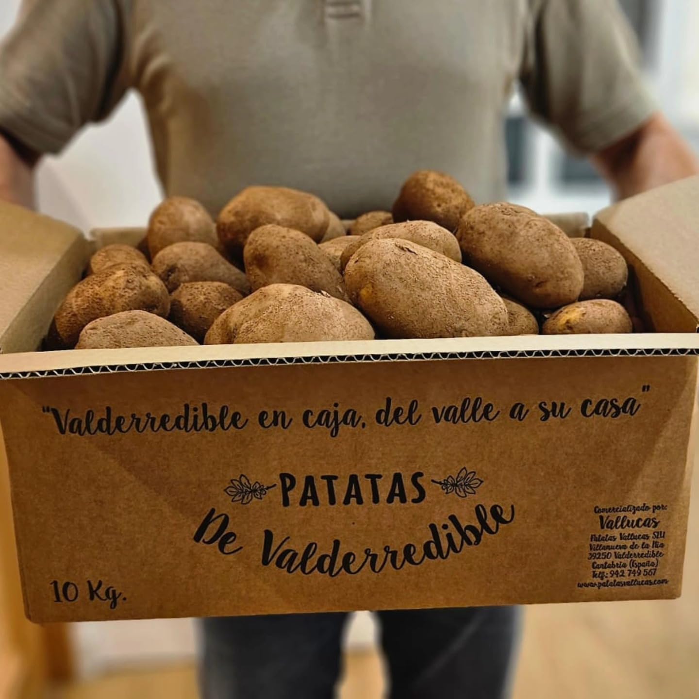 VALLUCAS Patatas Fritas Chip de Valderredible, Sabor Huevo Frito, Sin Gluten, PACK 6 bolsas de 140 g