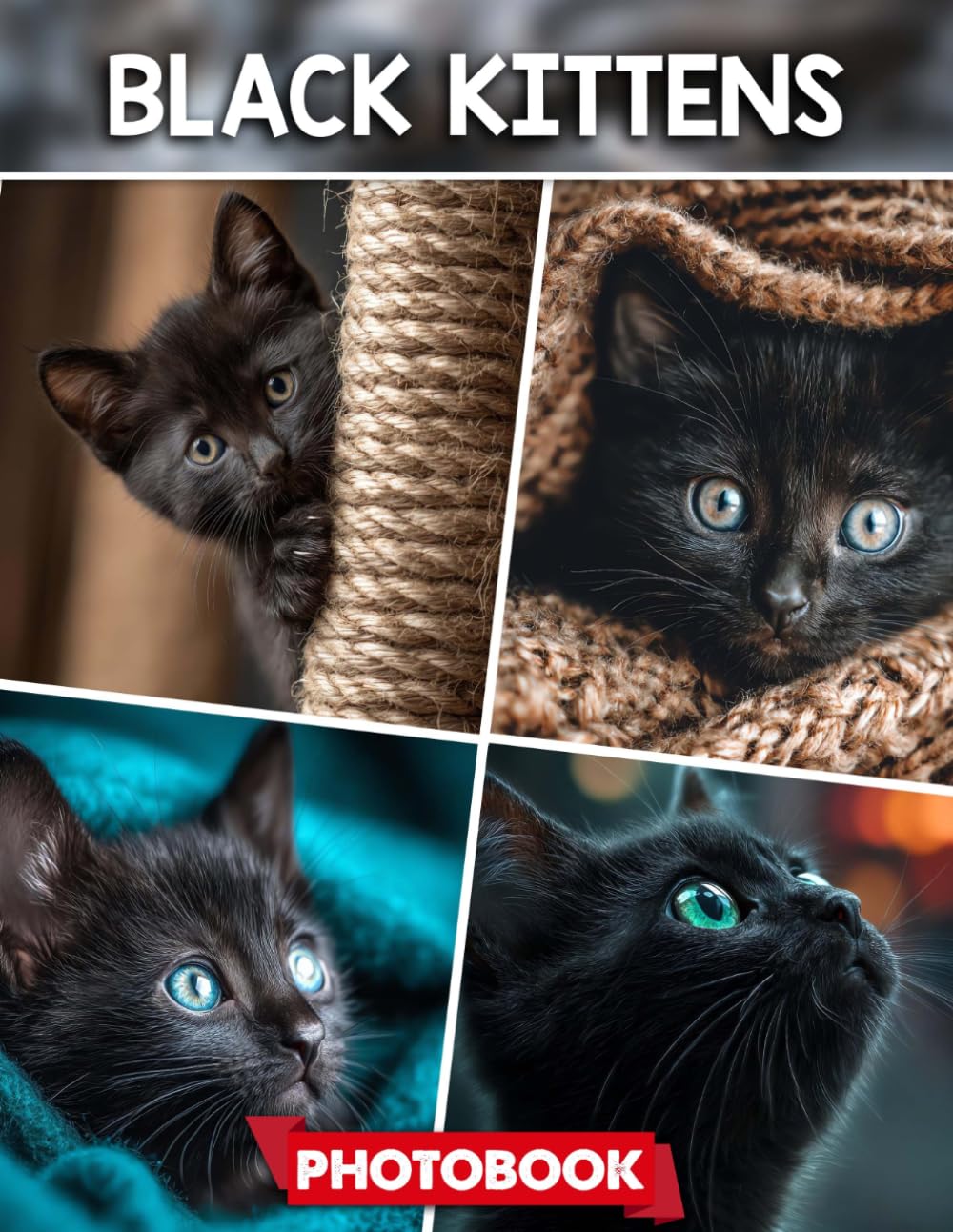 Black Kittens Photo Book: Picture Collection For Adults With Dementia And Alzheimer’s Patients – Adorable Black Kitten Images Capturing Playful And Cuddly Moments