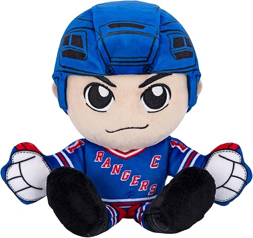 Bleacher Creatures New York Rangers Mark Messier - Peluche de 8 pulgadas de la NHL Kuricha sentado Leyenda de la NHL inspirada en Chibi suave
