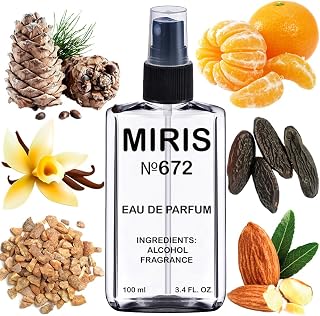 No. 672, Inspired by Give Pi, Long-Lasting Eau de Parfum for Men, Spray 3.4 Fl Oz / 100 ml