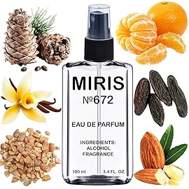 MIRIS No. 672, Inspired by Give Pi, Long-Lasting Eau de Parfum for Men, Spray 3.4 Fl Oz / 100 ml