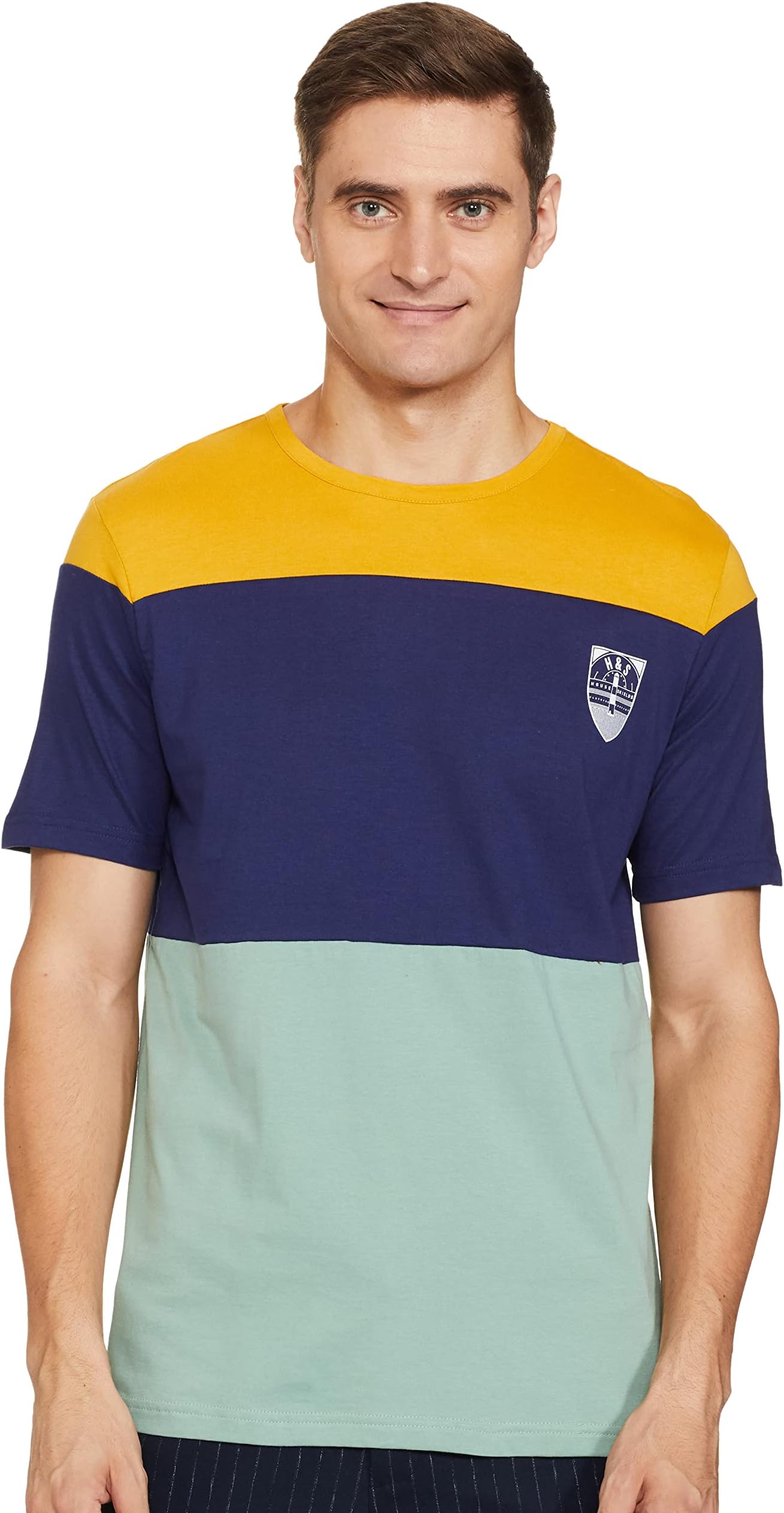 Amazon Brand - House & ShieldsMen's Regular T-Shirt