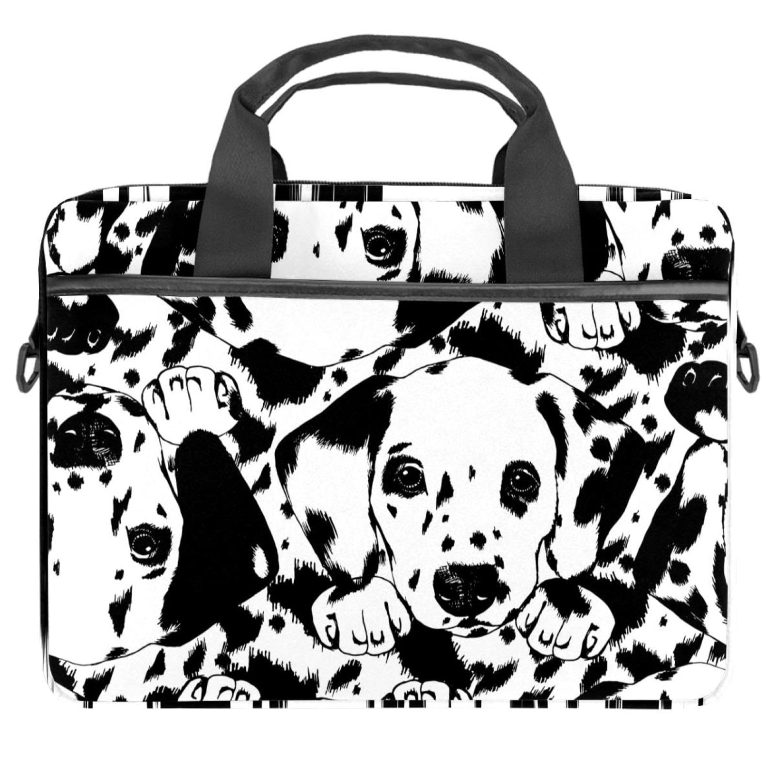 Sac ordinateur 13-14.5 pouces dalmatien multicolore chic - 8