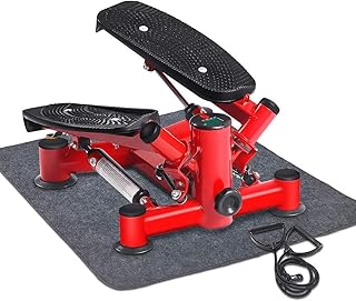 SCIAZA Stair Stepper,Mini Stepper Cardio Exercise Trainer,Stepper Exercises Equipment with LCD Display and Resistance Bands Efficency