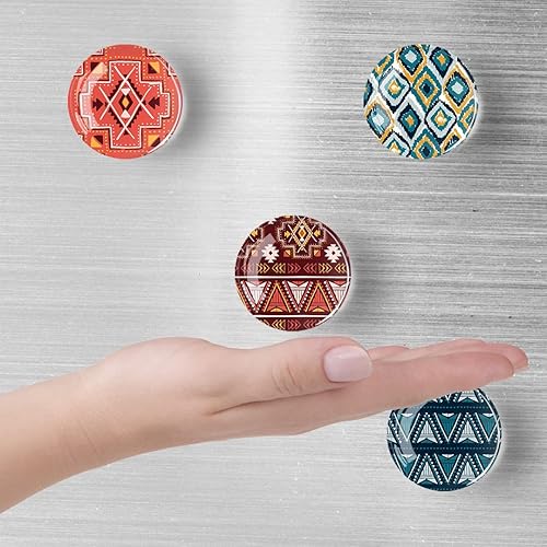 Miniatura 159 de 12 imanes de cristal para nevera, decoración de imanes de nevera de pájaro para manualidades, imanes de nevera fuertes para cocina, escuela