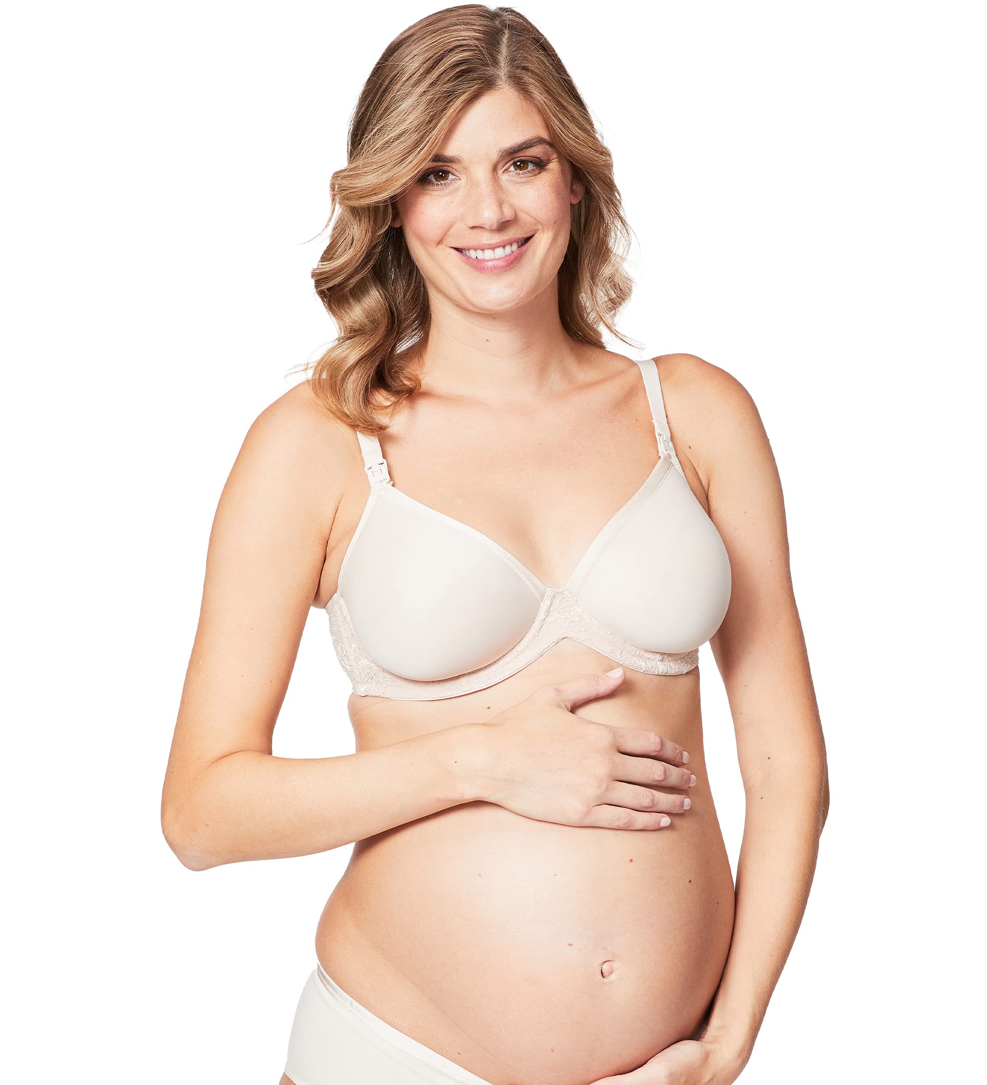 Women's Cake Maternity Women’s Waffles Underwire Contour T-shirt Maternity and Nursing Bra Maternity Bra