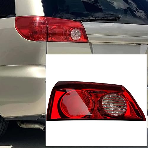 Miniatura 3 de Lámpara trasera de repuesto para puerta trasera interior, lado izquierdo, compatible con Toyota Sienna 2006-2010, TO2802103, 81680AE020