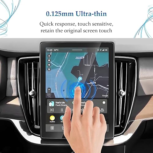 Miniatura 16 de SKTU Protector de pantalla para Honda Pilot 2018 2016-2018 Honda Pilot Passport 2016-2020 Honda Ridgeline Navigation Display Honda Pilot 2018