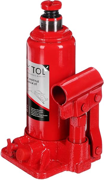SIXTOL SX BOTTLE JACK 3T | Martinetto idraulico per bottiglie | 3 t | cric compatto - 2