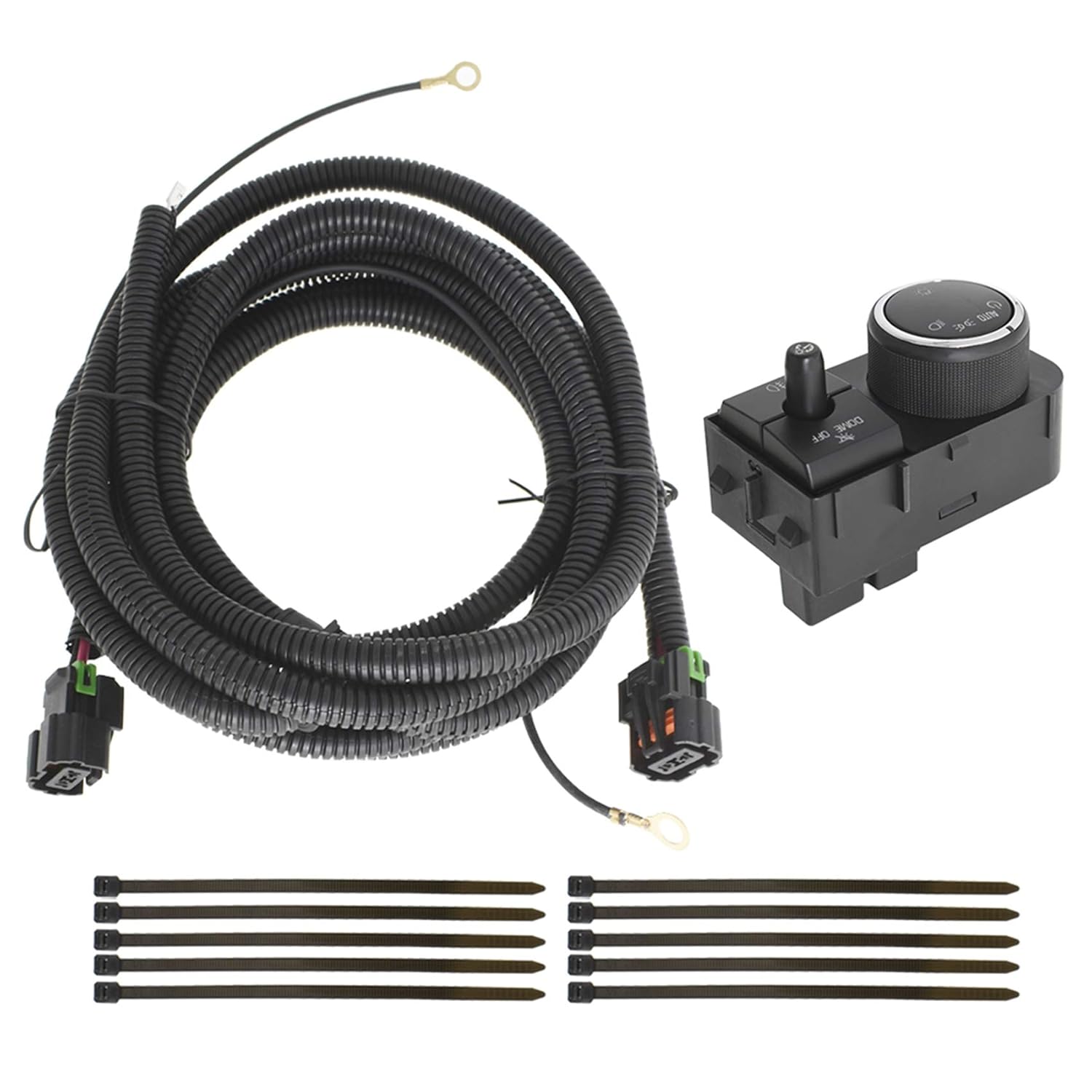 labwork Fog Light Wiring Harness and Switch Replacement for Silverado Sierra 2007-2014 Replacement for 19170443 25858705