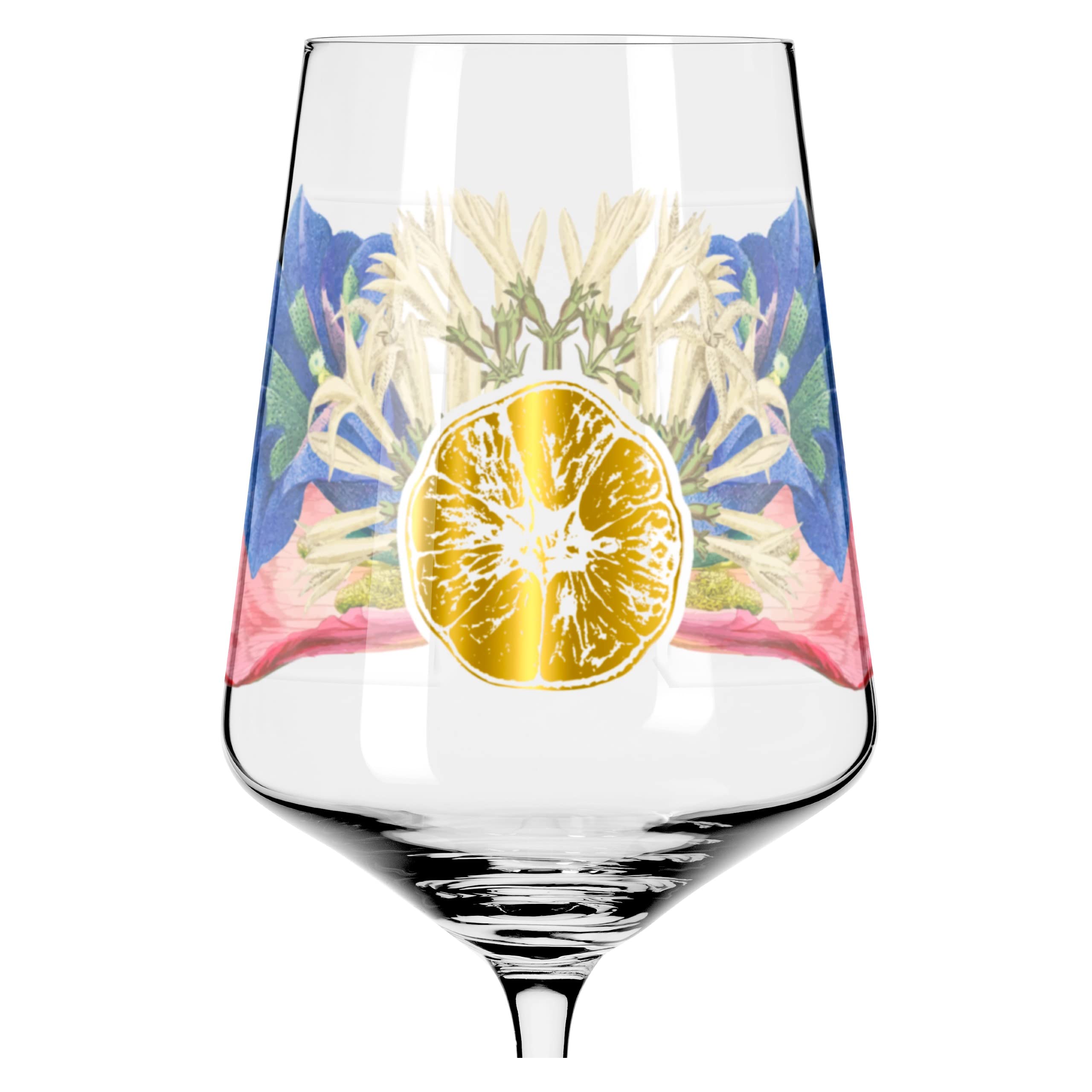 Ritzenhoff 2841017 Verre à apéritif Sprizz (set de 2) 500 ml - série Sommerrausch Deluxe avec collage coloré - Made in Germany