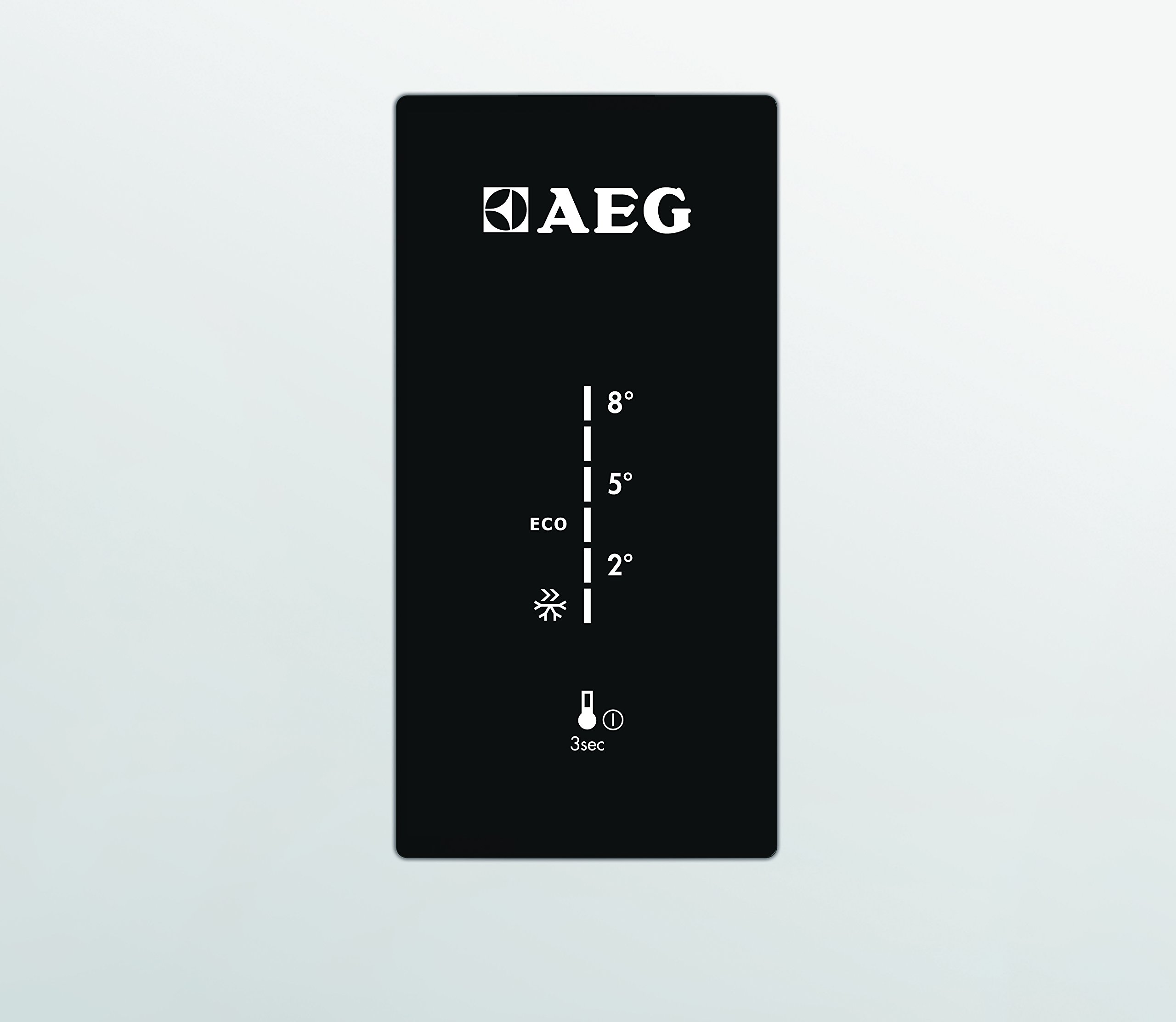 AEG s53530cnx2 Réfrigérateur/Congélateur/A + + +/184,5 cm Hauteur/161 kWh/An/226 L Partie isotherme/92 L Partie Congélateur/No Frost/4 ans Garantie/de porte en acier inoxydable