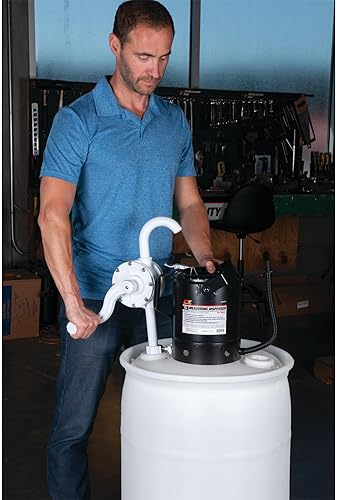 Miniatura 5 de Performance Tool W54285 DEF (líquido de escape diesel) Bomba de barril rotativa para tambores de 55 galones