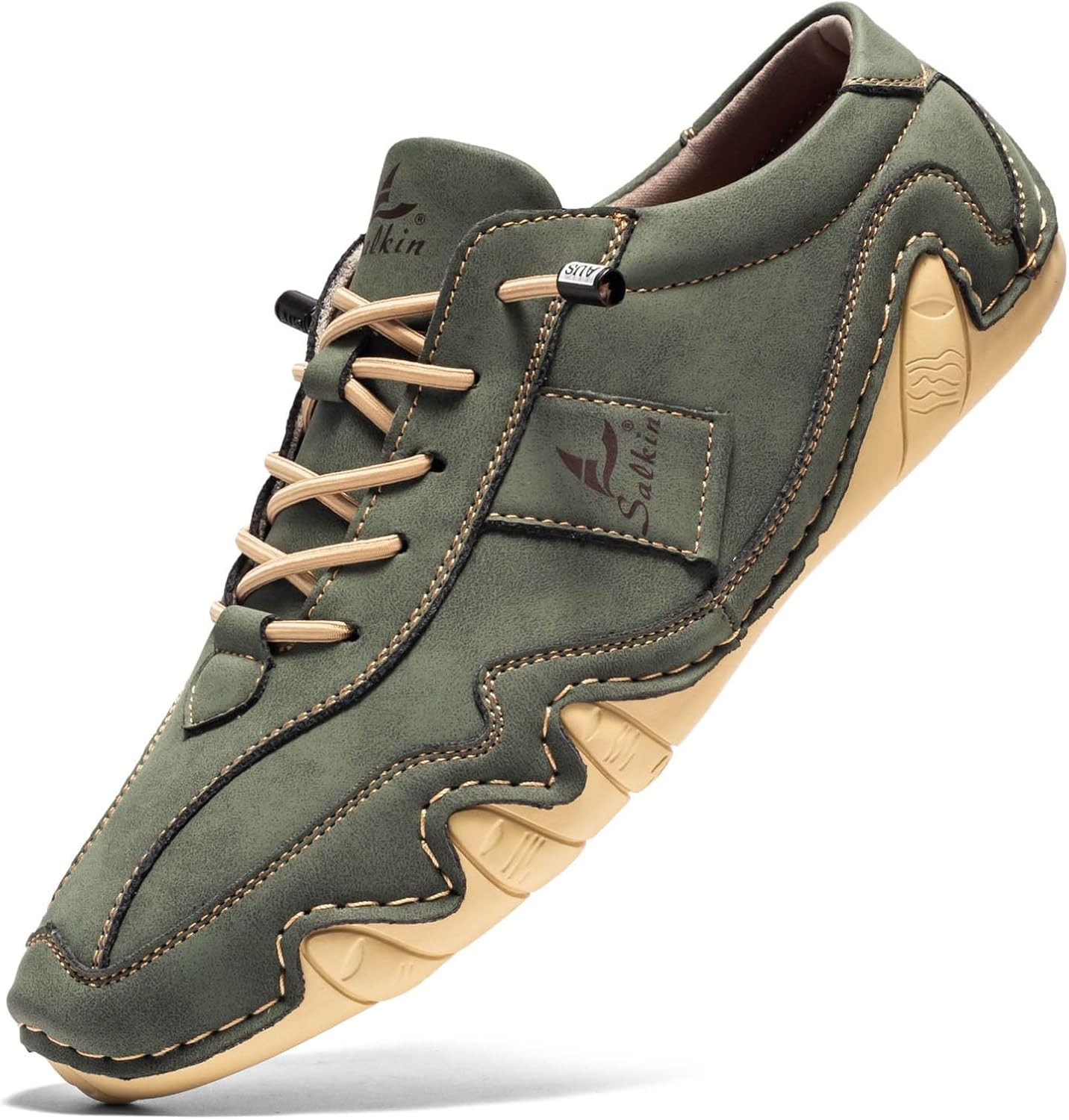 Barfußschuhe Für Herren - Wasserdicht, Aus Leder, Breite Passform, Für Outdoor & Alltag