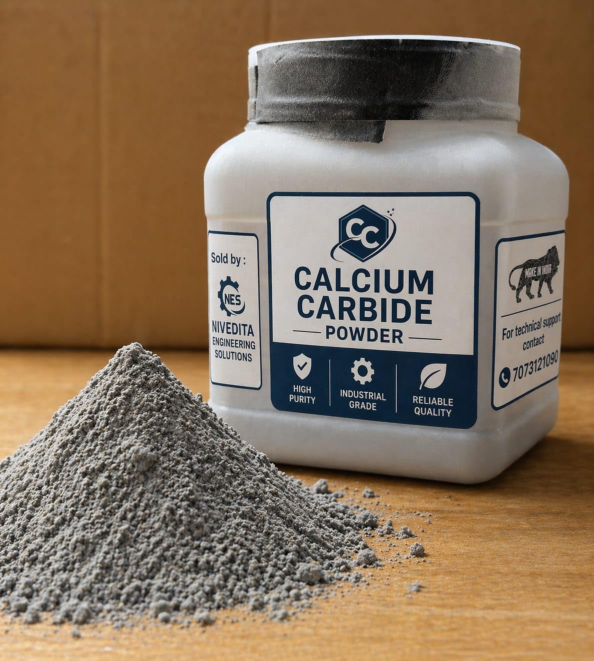 Calcium Carbide Powder 500gm for Rapid Moisture Meter | Fast & Accurate Moisture Testing Chemical | Ideal for Soil, Sand & Construction Material Testing-picture-26