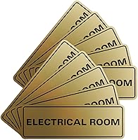 Vista 31 de All Quality Letrero eléctrico estándar para habitación, rojo, pequeño (paquete de 5)