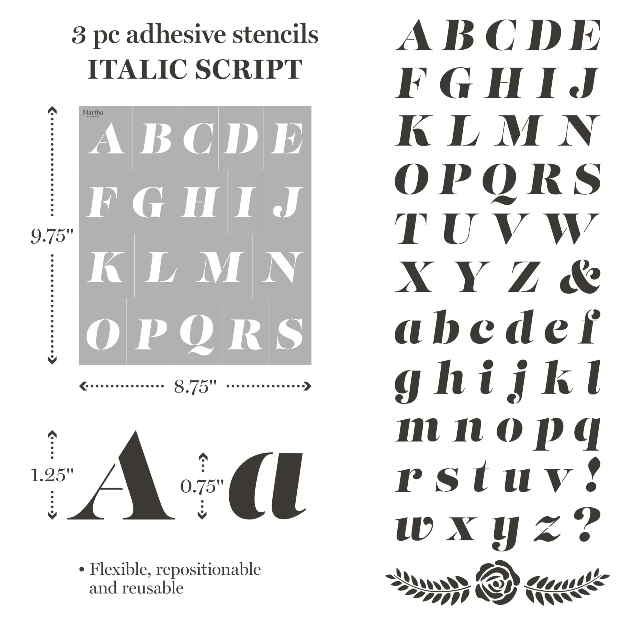 Martha Stewart Crafts Stencils - View #2