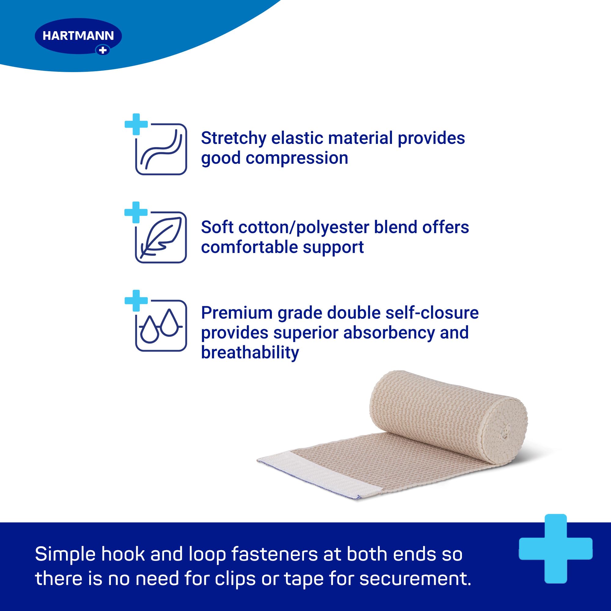 EZe-Band Elastic Bandage - Self-Closing, 10 Count -5 EZe-Band Elastic Bandage - Self-Closing, 10 Count -5