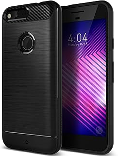 Caseology Vault for Google Pixel Case (2016) - Rugged & Flexible - Black