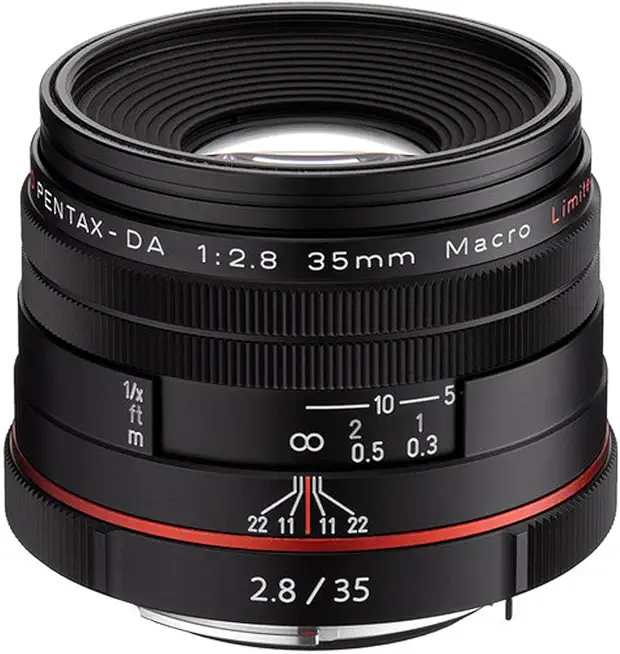 Pentax K Mount 35mm f/2.8 Macro Limited