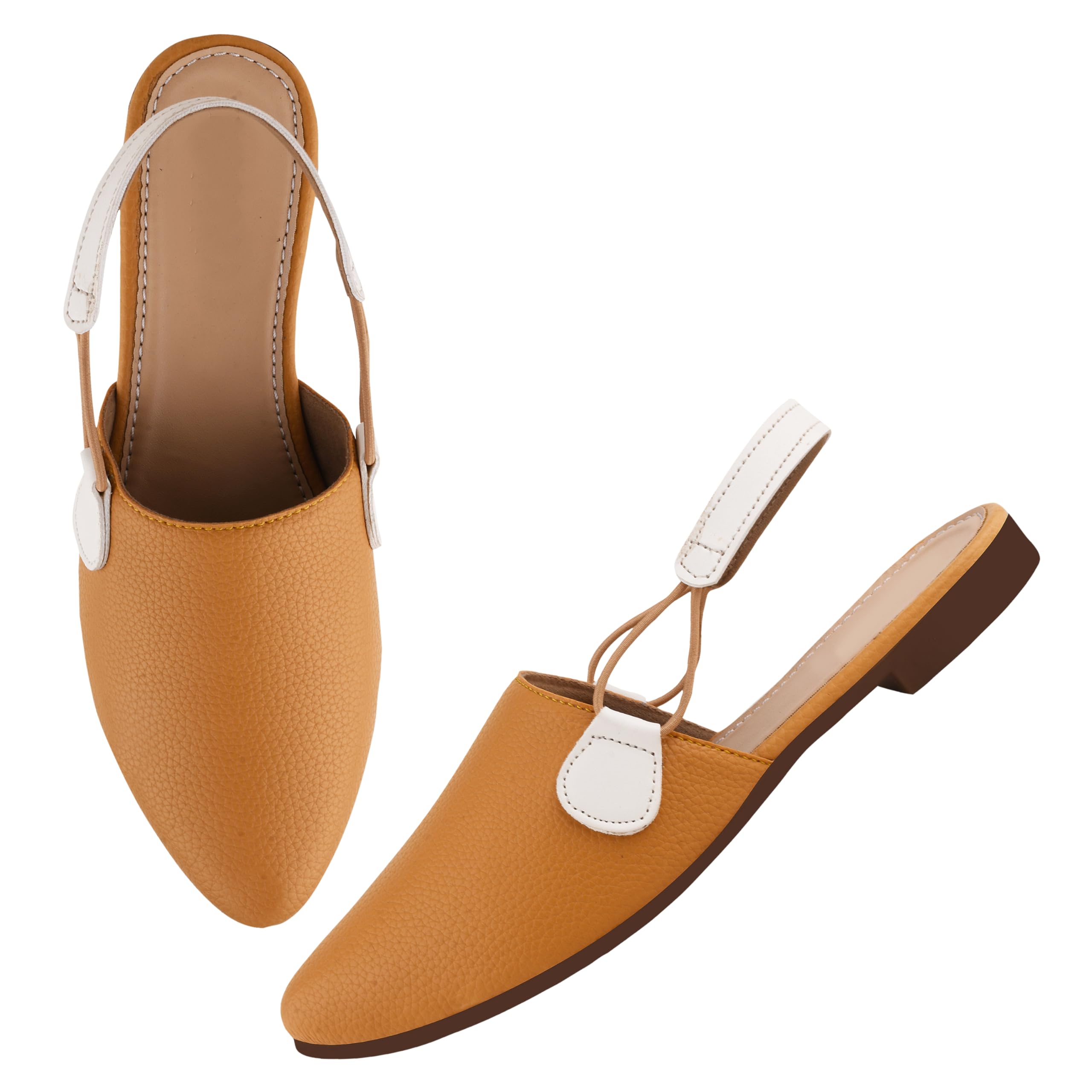 silverarrow Womens Luna Mules | Casul Shoes | Flat Mules Sandals Open Back | Suitable for Casual Outfit-picture-11