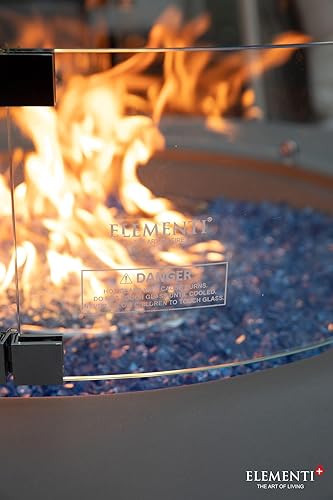 Miniatura 9 de Todas las pantallas de viento para fogatas y tapa de acero inoxidable de ELEMENTI  ELEMENTI Plus y MODENO (tapa de horno, tapa cuadrada de 20.7