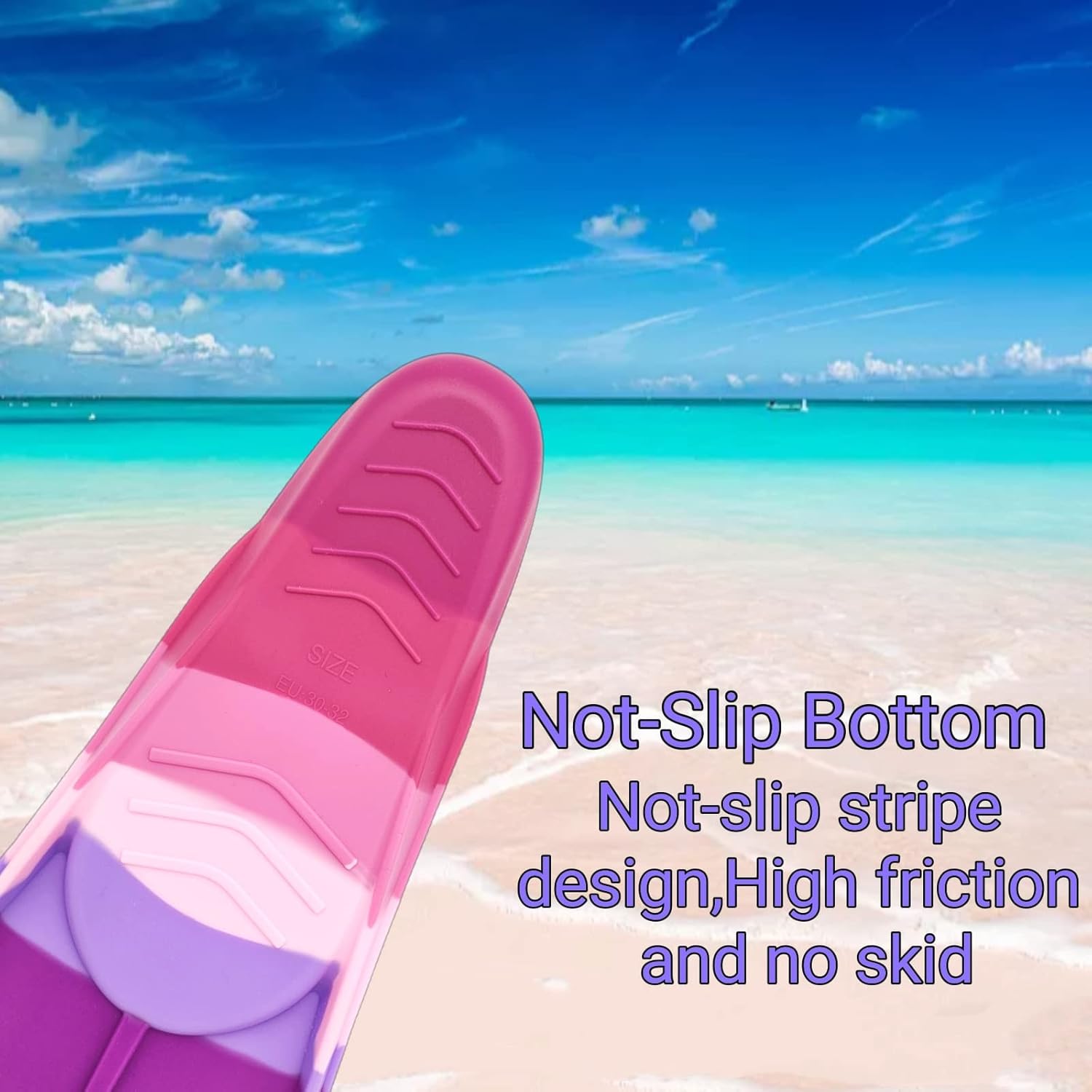 Swimming Training Fins,Kids Swim Fins,Comfortable Swimming Flippers Suitable for Children,Beginners,Girls,Boys,Adults