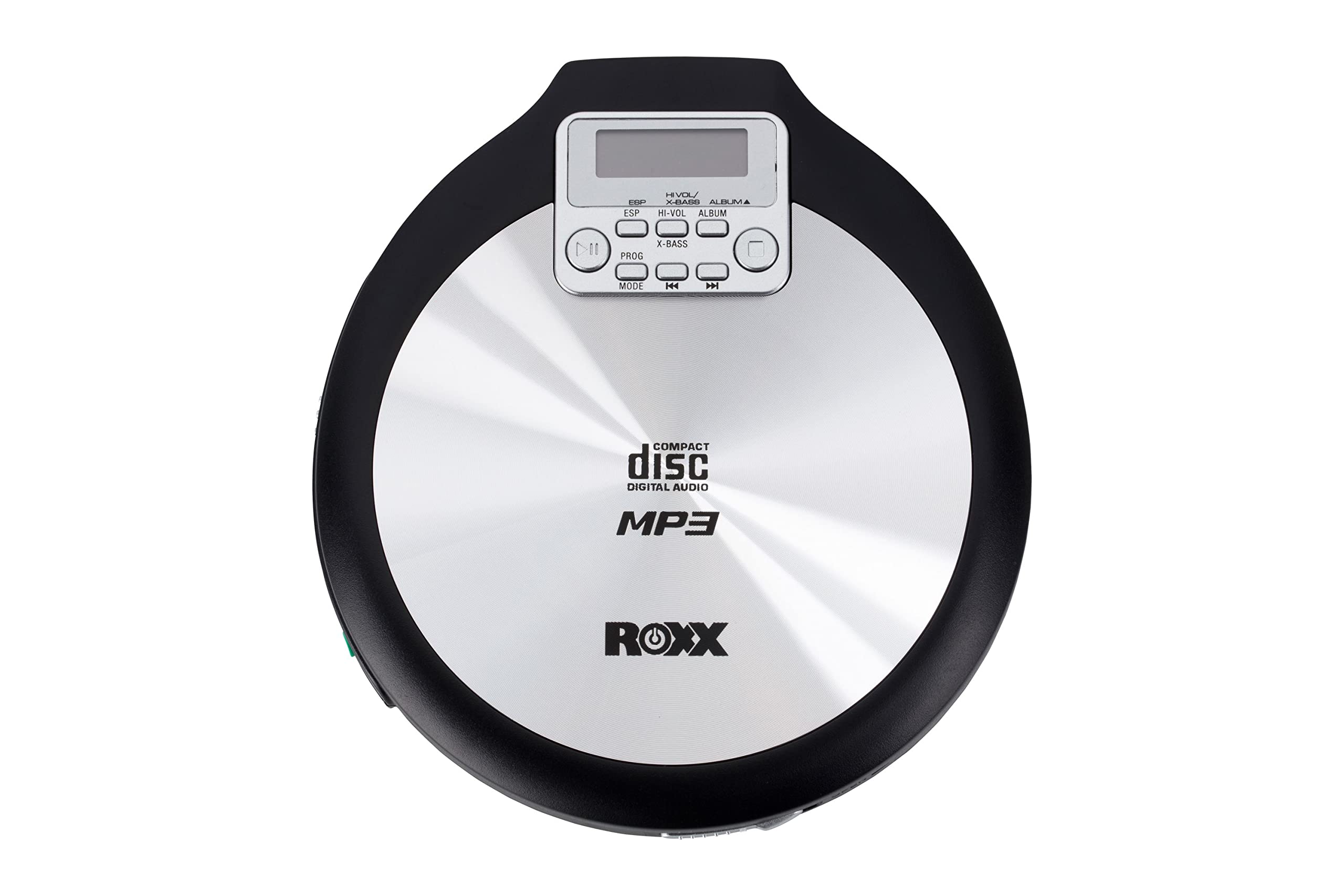 Lecteur CD Portable Roxx PCD 600 CD, CD-R, CD-RW, MP3 Noir